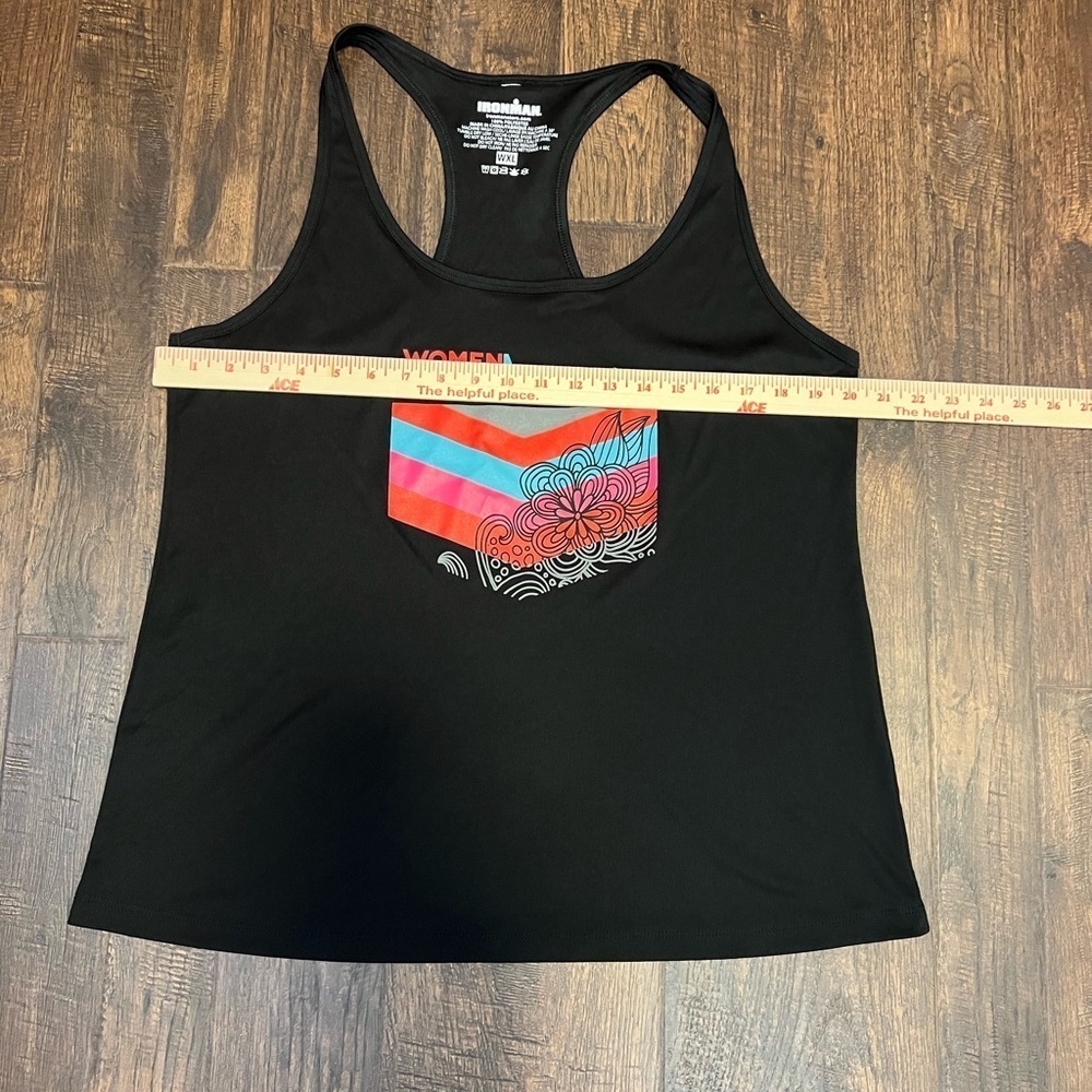 Ironman Women’s Racerback Tank Top Size XL Color Black,Blue, Red, - Picture 4 of 10